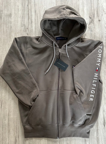 Tommy Hilfiger Zip Hoodie | Light Χακί