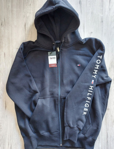 Tommy Hilfiger Zip Hoodie | Μπλε